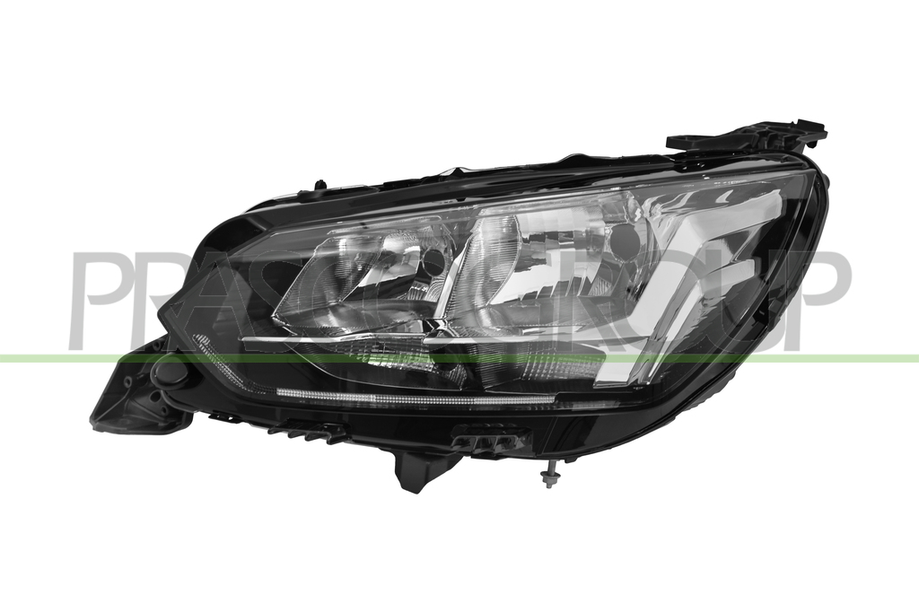 PROIETTORE SINISTRO H9+H18-ELETTRICO-CON MOTORE-CON LUCE DIURNA-VERSIONE VALEO
