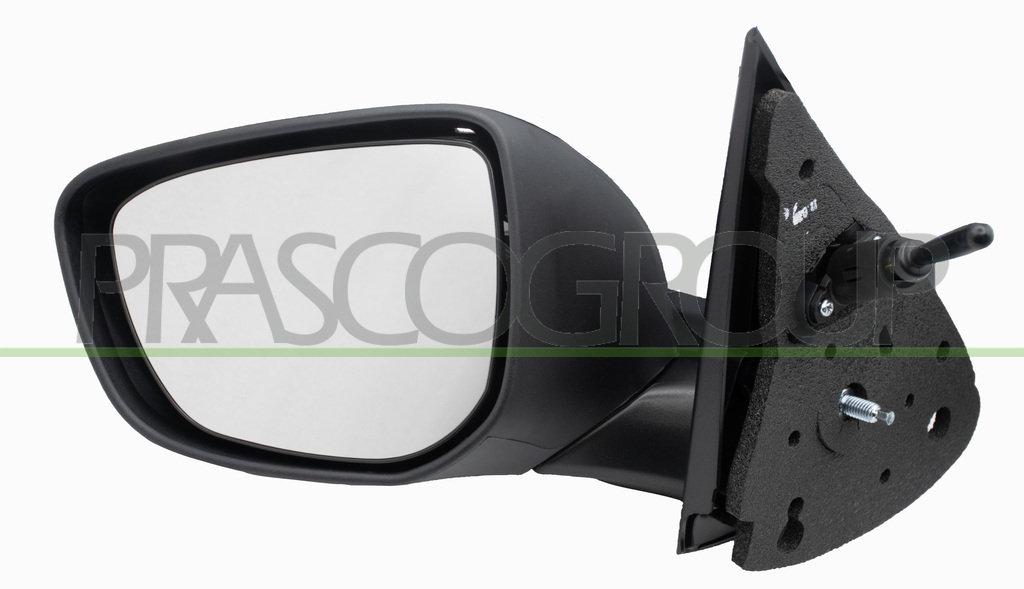 DOOR MIRROR LEFT-CABLE-PRIMED-CONVEX