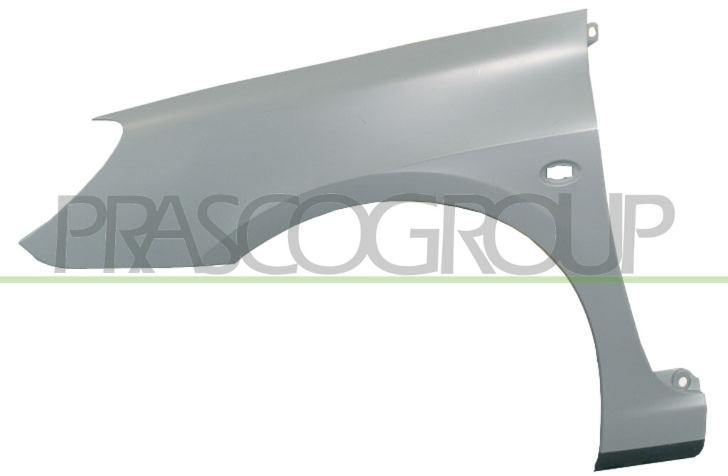 PARAFANGO ANTERIORE SINISTRO-PLASTICA-CON PRIMER-CON FORO LUCCIOLA