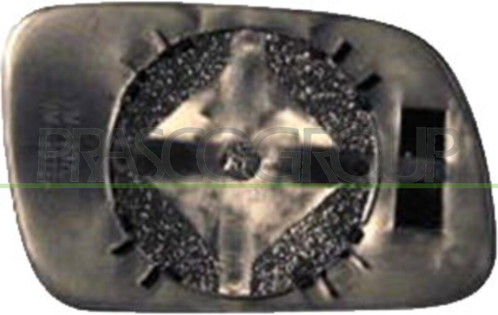 MIRROR GLASS BASE LEFT-ASPHERICAL-CHROME