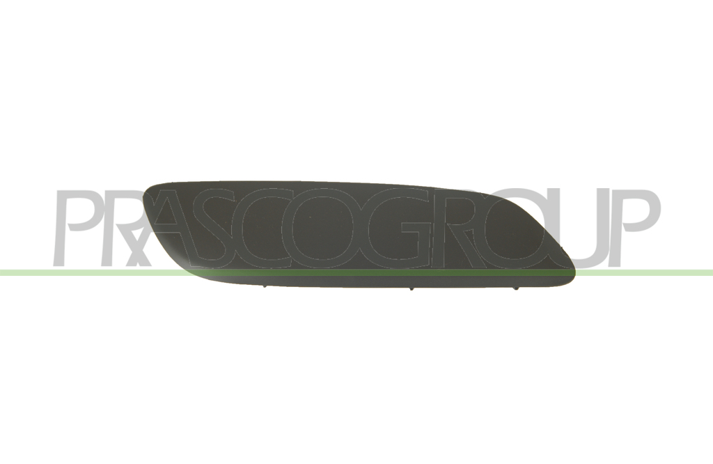 FRONT BUMPER MOLDING-RIGHT-OUTER-BLACK