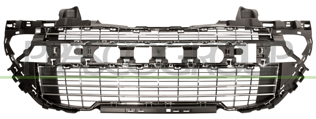 REJILLA CENTRAL CROMADA PARACHOQUES DELANTERO MOD. SPORT/GT
