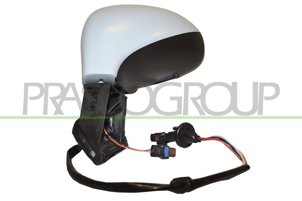 RETROVISORE SINISTRO-ELETTRICO-TERMICO-CON PRIMER-CON FANALE-6H6P