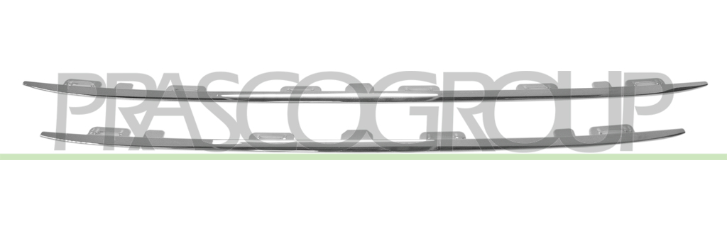 RADIATOR GRILLE MOLDINGS-CHROME MOD. ALLURE (2 PCS)