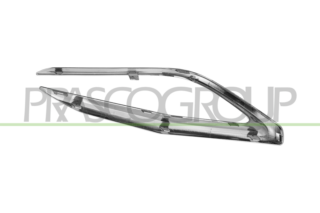 REAR BUMPER MOLDING LEFT-CHROME
