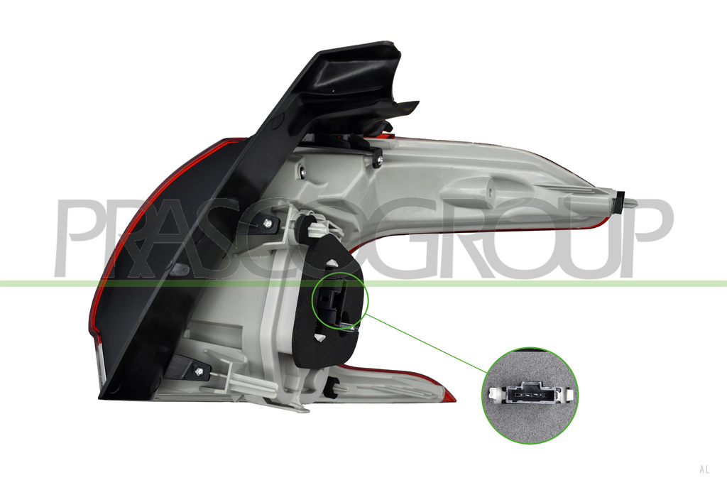 RUECKLEUCHTE LINKS-AUSSEN-MIT FASSUNG-LED
