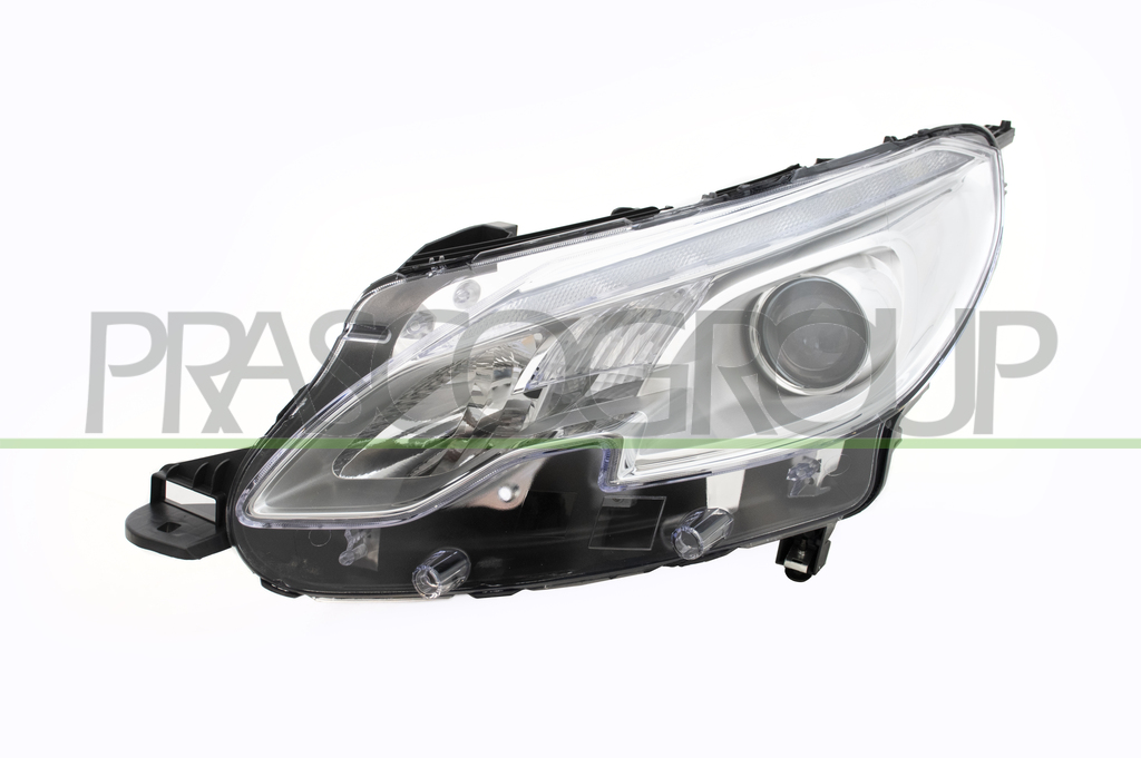SCHEINWERFER LINKS-H7+H7-OHNE LWR-MIT MOTOR-LED
