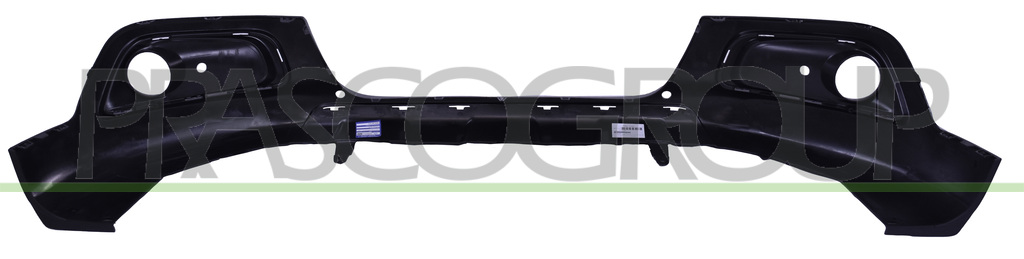 FRONT BUMPER-LOWER-BLACK-TEXTURED FINISH-WITH FOG LAMP HOLES-WITH PDC-WITH FRAME HOLES-WITH CENTRE MOLDING HOLES