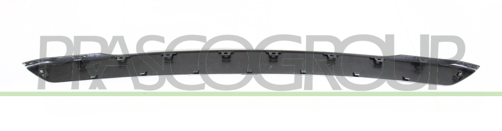 BANDEAU CENTRALE DE PARE-CHOCS ARRIERE ARGENT