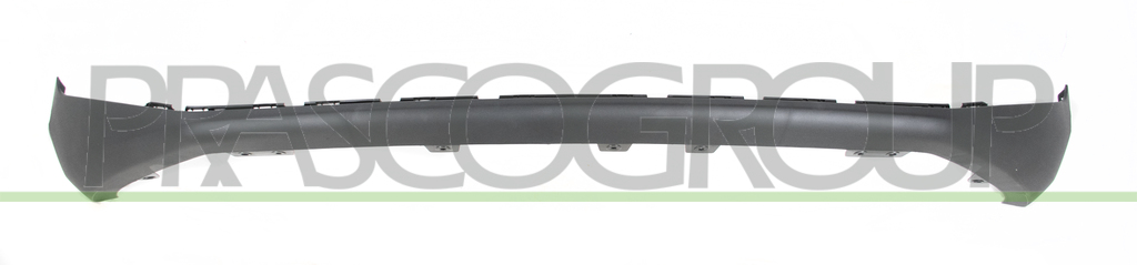 FRONT BUMPER SPOILER-BLACK-TEXTURED FINISH-WITH MOLDING HOLES-WITH PDC CUTTING MARKS