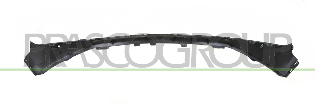 FRONT BUMPER SPOILER-BLACK-TEXTURED FINISH-WITH PDC HOLES+SENSOR HOLDERS