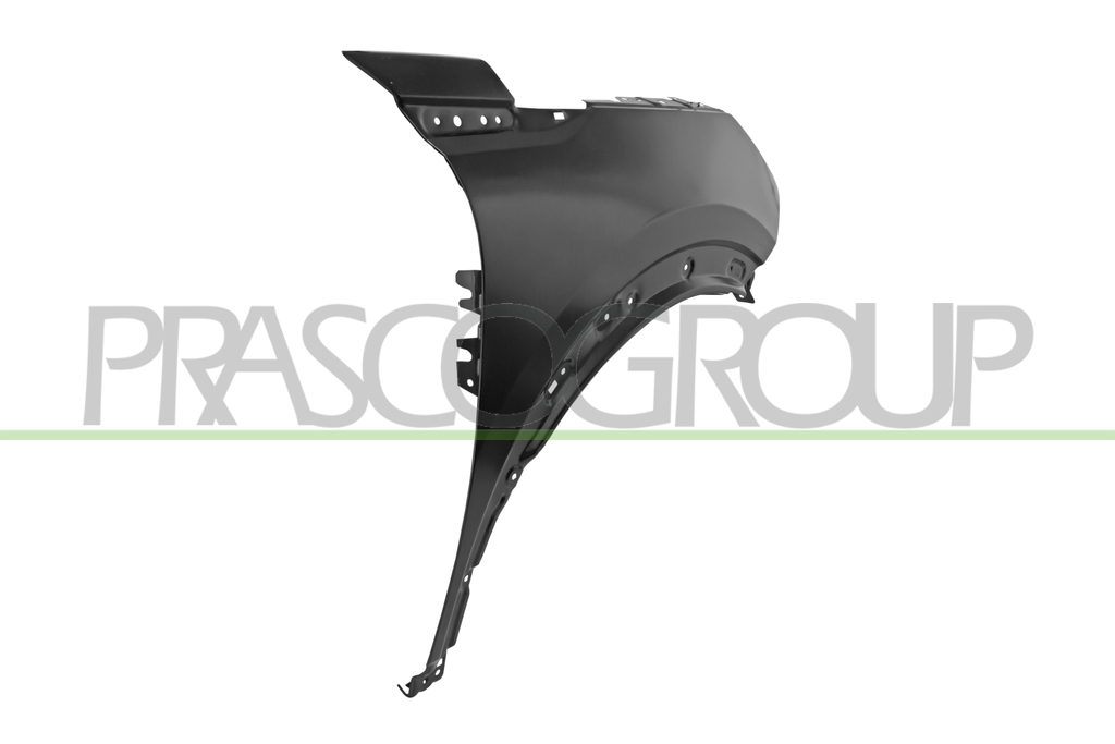FRONT FENDER RIGHT-WITH WING EXTENSION HOLES