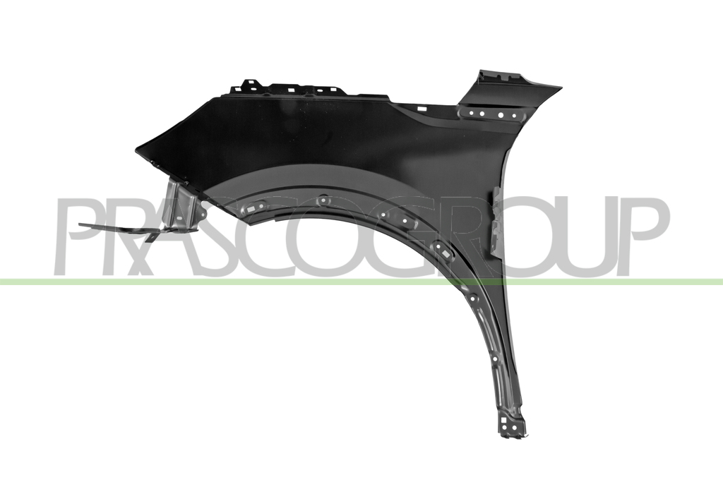 FRONT FENDER RIGHT-WITH WING EXTENSION HOLES