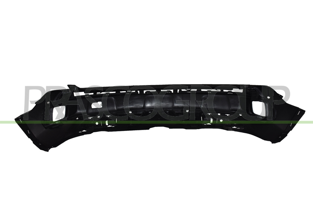 REAR BUMPER-LOWER-BLACK-TEXTURED FINISH-WITH PDC AND PARK ASSIST HOLES+SENSOR HOLDERS