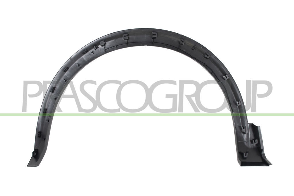 FRONT WHEEL ARCH EXTENSION RIGHT-BLACK-TEXTURED FINISH-WITH CLIPS
