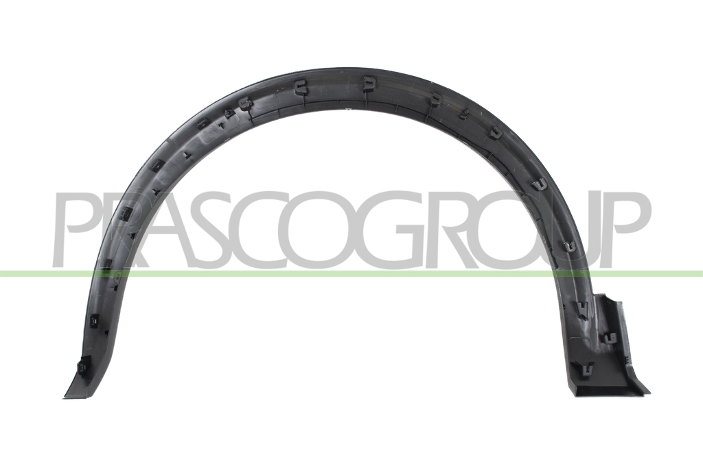 EXTENSION D'AILE AVANT DROITE-NOIRE STRUCTURE'-AVEC CLIPS