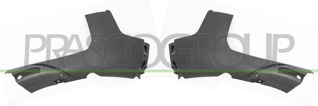 FRONT BUMPER SPOILER SET (RIGHT+LEFT)