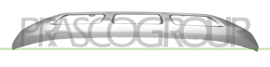 SPOILER CENTRAL PARACHOQUES DELANTERO-PINTADO-GRIS