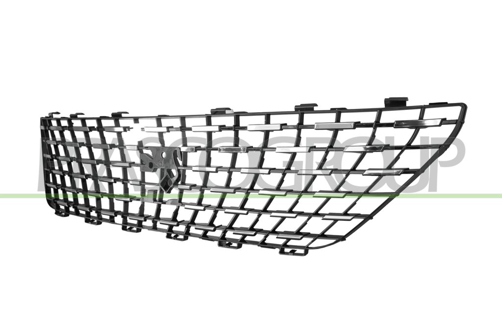 RADIATOR GRILLE-BLACK-WITH CHROME MOLDINGS
