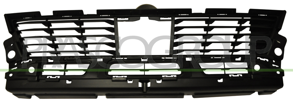 FRONT BUMPER GRILLE-CENTRE-BLACK-WITH PDC+SENSOR HOLDERS MOD. > 18