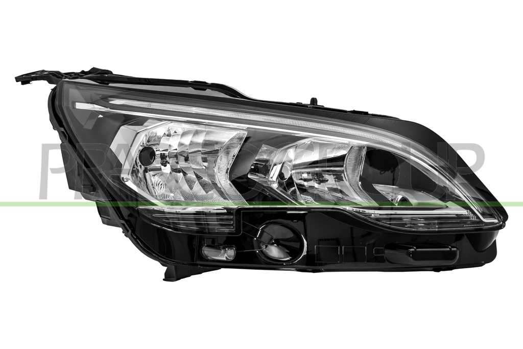 HEADLAMP RIGHT H7+HB3 ELECTRIC-WITH MOTOR-WITH DAY RUNNING LIGHT-LED