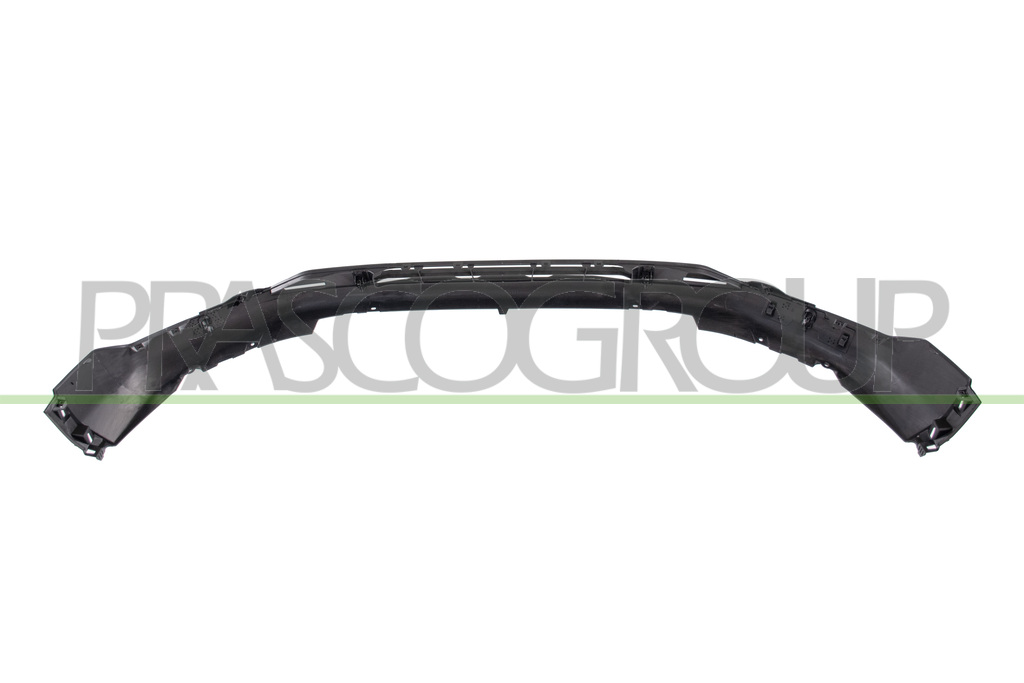 SPOILER PARAURTI ANTERIORE-NERO-GOFFRATO-CON FORI PDC+SUPPORTI