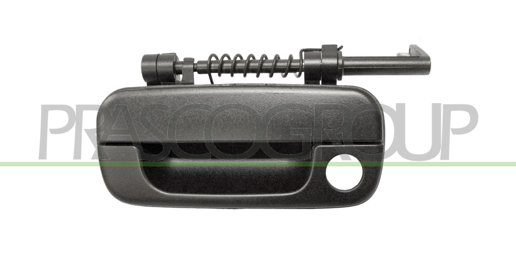 BACK DOOR HANDLE-OUTER-BLACK-WITH KEY HOLE