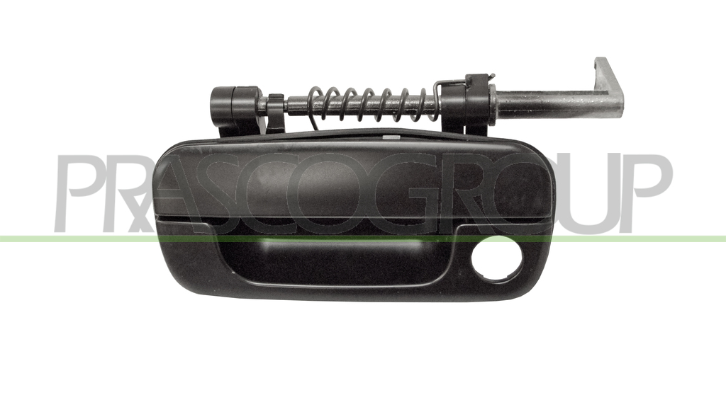 BACK DOOR HANDLE-OUTER-PRIMED-WITH KEY HOLE