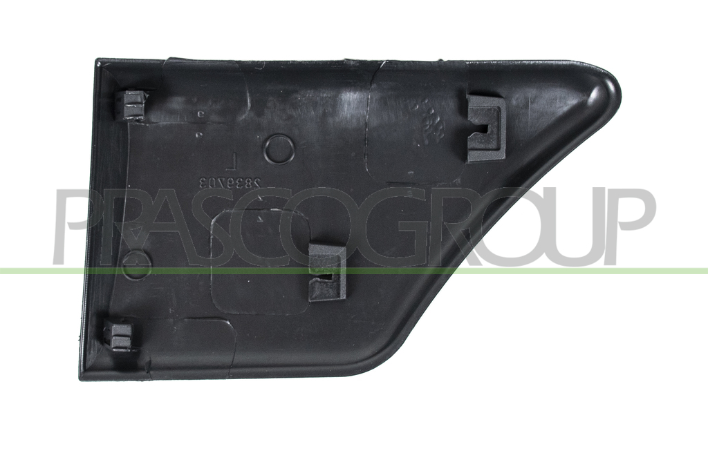 MODANATURA PARAFANGO POSTERIORE DESTRO-NERA-GOFFRATA-CON CLIPS