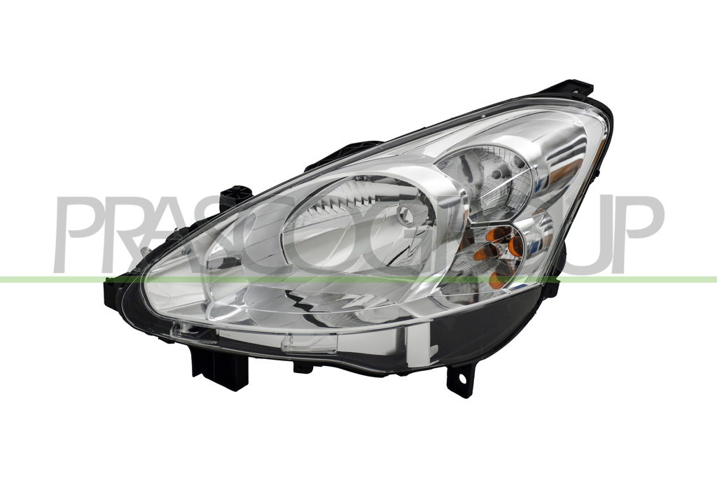 HEADLAMP LEFT H4-ELECTRIC-WITH MOTOR
