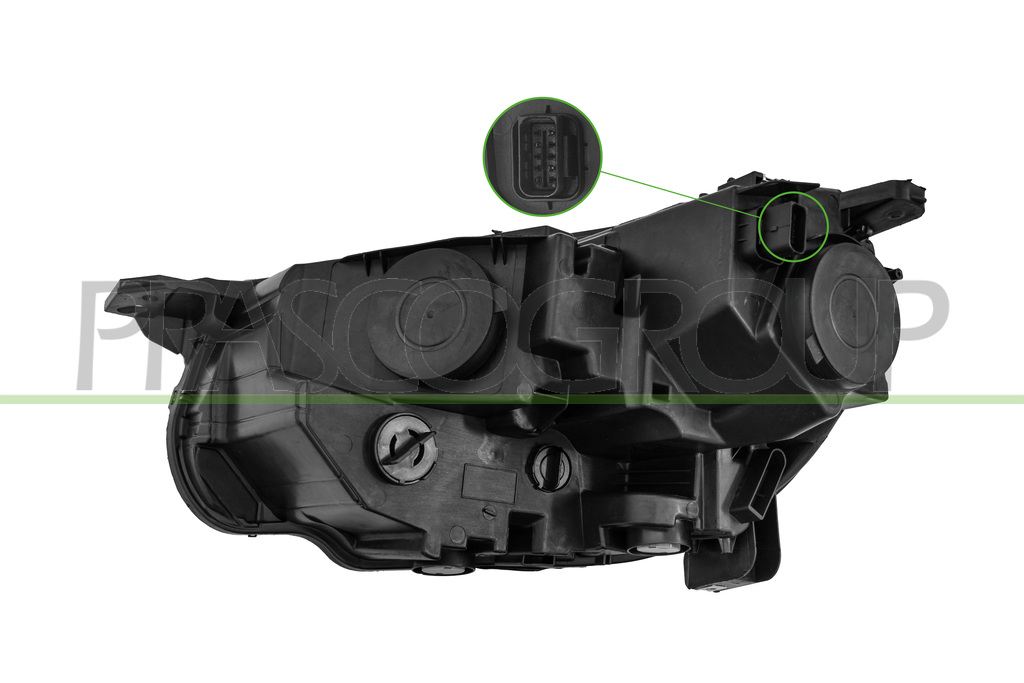 SCHEINWERFER RECHTS-H7+H1-MIT LWR-MIT MOTOR