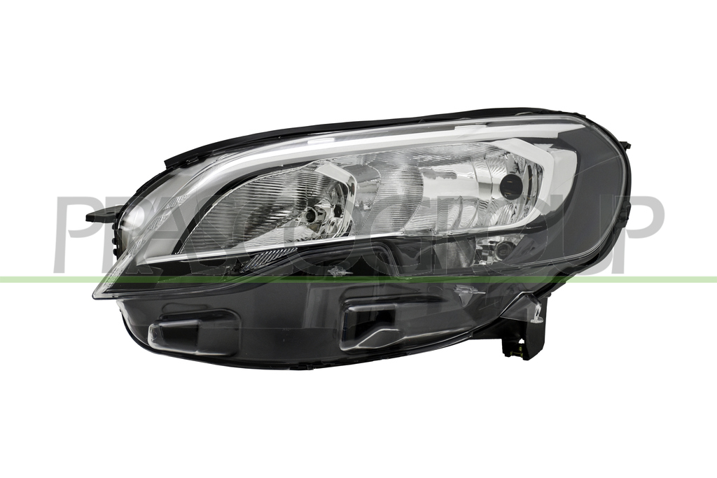 HEADLAMP LEFT H1+H7-ELECTRIC-WITH MOTOR