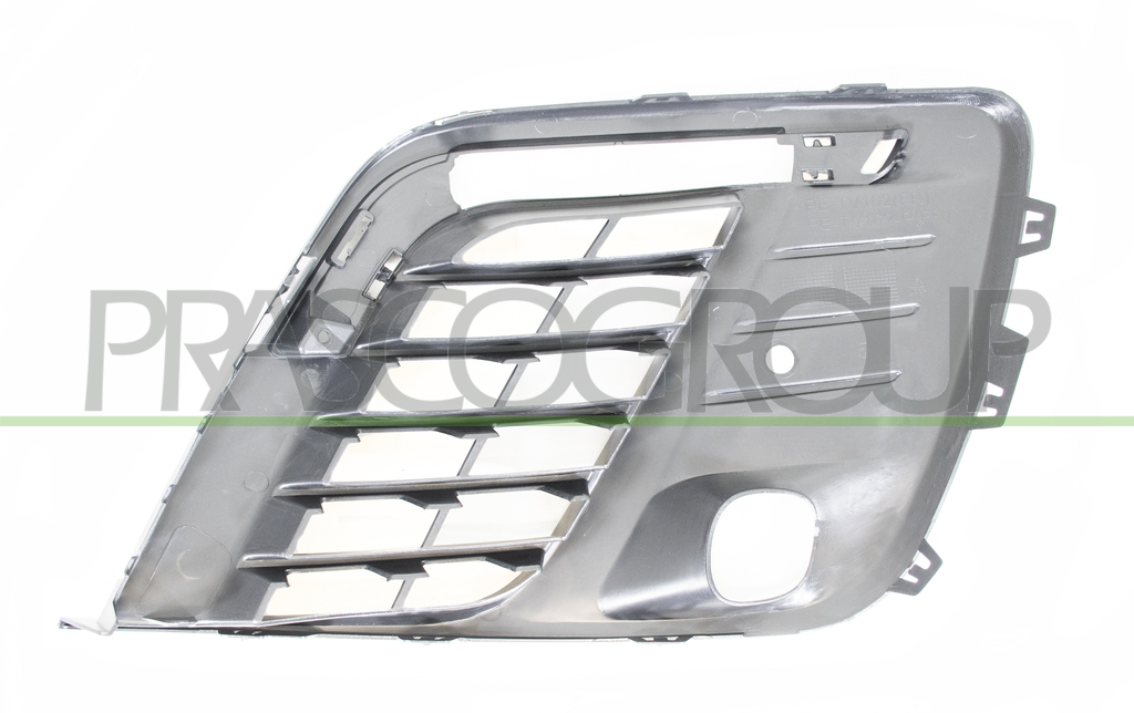 GRILLE DROITE NOIRE DE PARE-CHOCS-AVEC TROUS RADAR