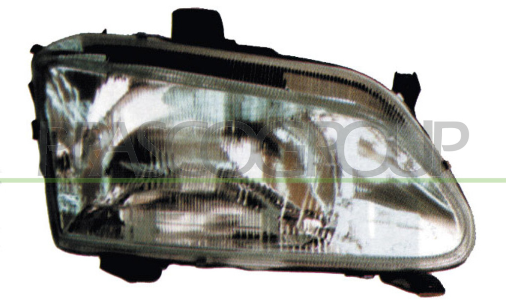 HEADLAMP RIGHT H4 ELECTRIC