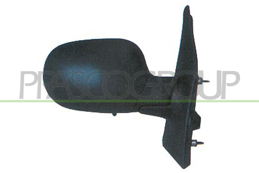 ESPEJO DERECHO ELECTRICO-TERMICO-NEGRO-CON SONDA