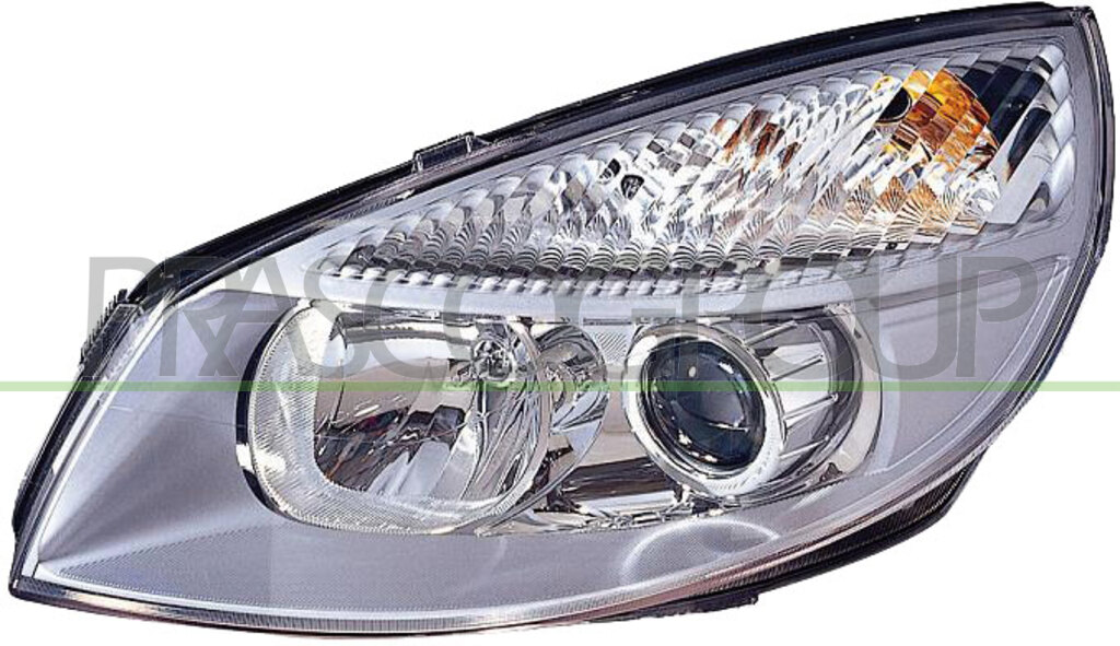 HEADLAMP LEFT H1+H7 ELECTRIC-WITH MOTOR