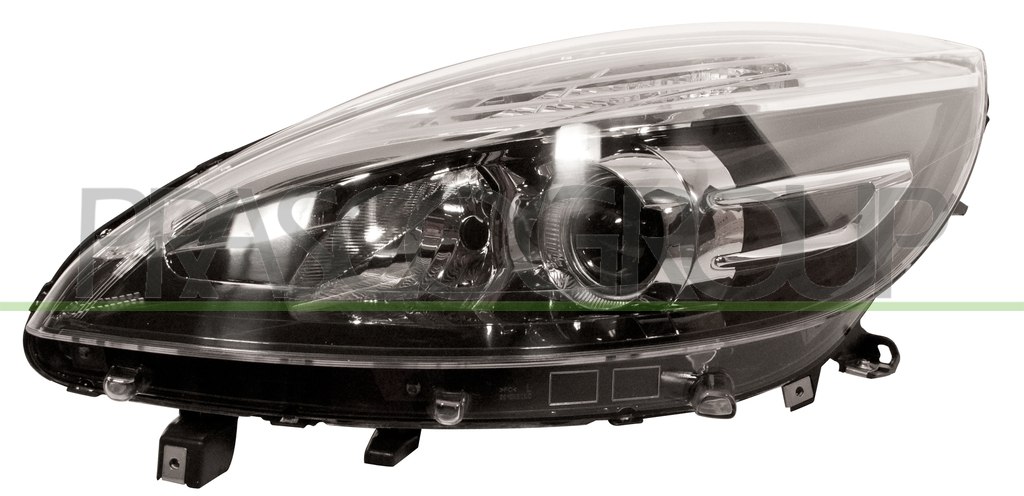 SCHEINWERFER LINKS-H7+H7-MIT LWR-MIT MOTOR