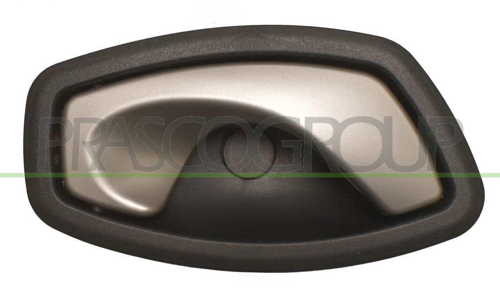 FRONT/REAR DOOR HANDLE RIGHT-INNER-WITH SILVER LEVER-BLACK HOUSING