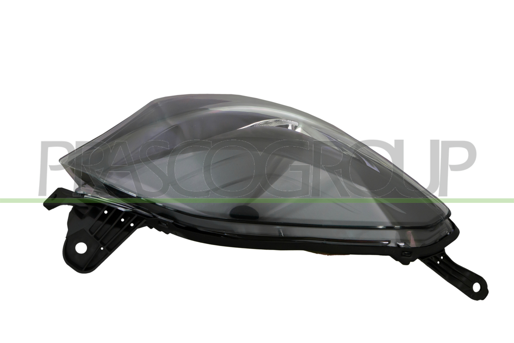HEADLAMP RIGHT H4 ELECTRIC-WITHOUT MOTOR-BLACK