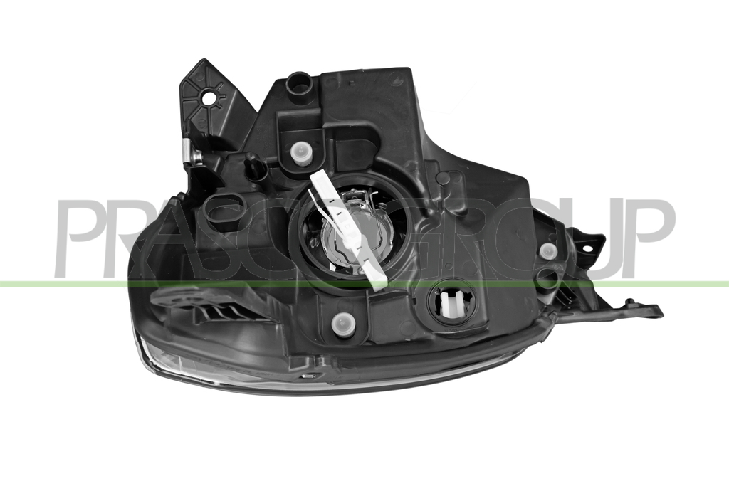 HEADLAMP LEFT H4 ELECTRIC-WITHOUT MOTOR-BLACK