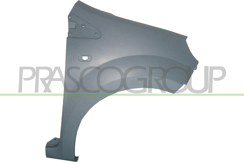 FRONT FENDER RIGHT-WITH SIDE REPEATER HOLE-PLASTIC