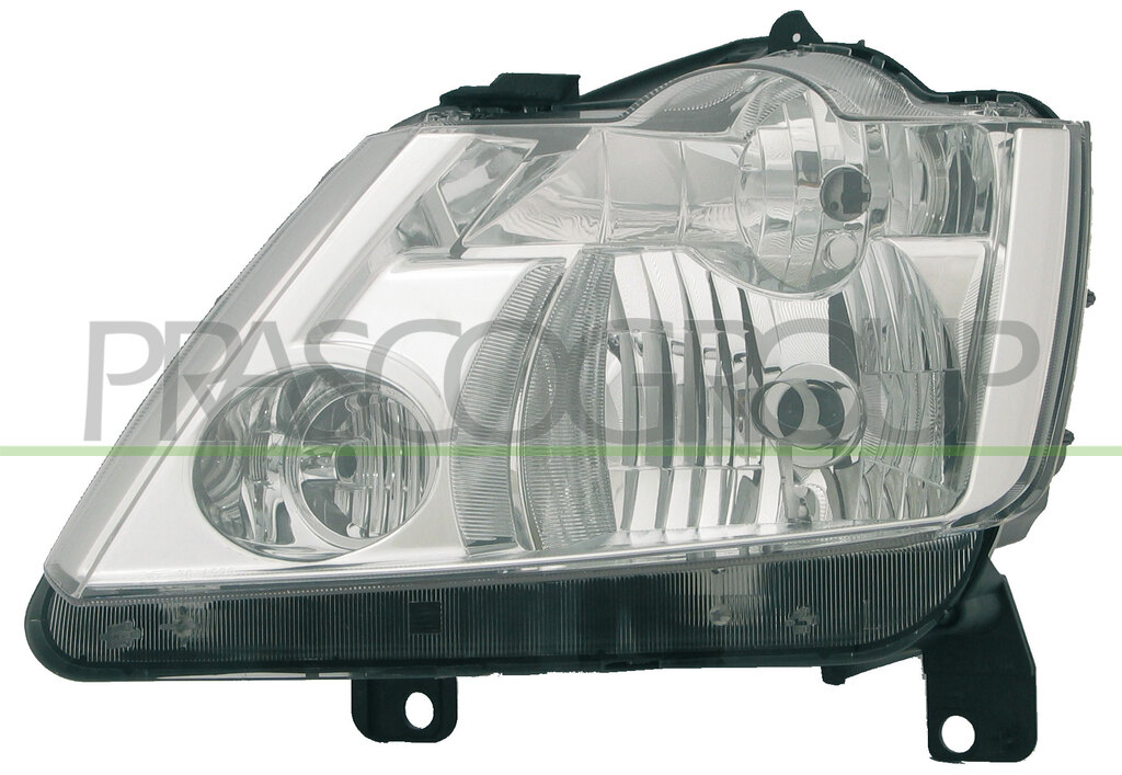 HEADLAMP LEFT H1+H7 ELECTRIC-WITHOUT MOTOR