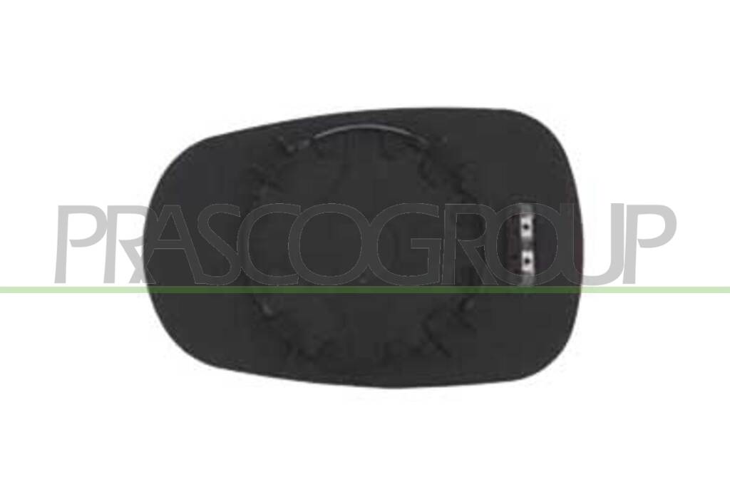 MIRROR GLASS BASE RIGHT/LEFT-HEATED-ASHERICAL