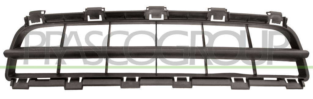 FRONT BUMPER GRILLE-CENTRE-BLACK