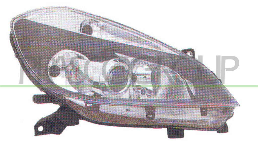 PHARE GAUCHE XENON/2DS-H7+H7-ELECTRIQUE SANS MOTEUR