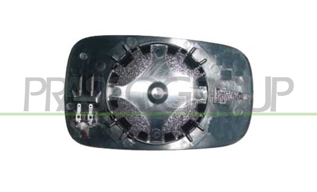 MIRROR GLASS BASE RIGHT-HEATED-CONVEX