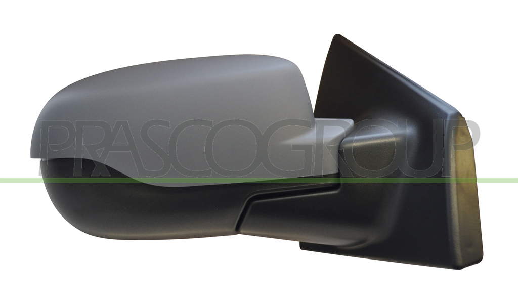 DOOR MIRROR RIGHT-CABLE-PRIMED-WITH SENSOR-CONVEX/CHROME-2 PINS