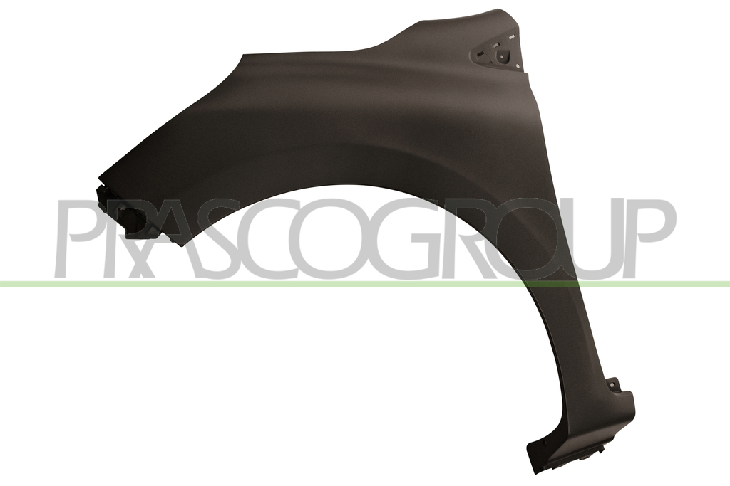 FRONT FENDER LEFT-BLACK-PLASTIC