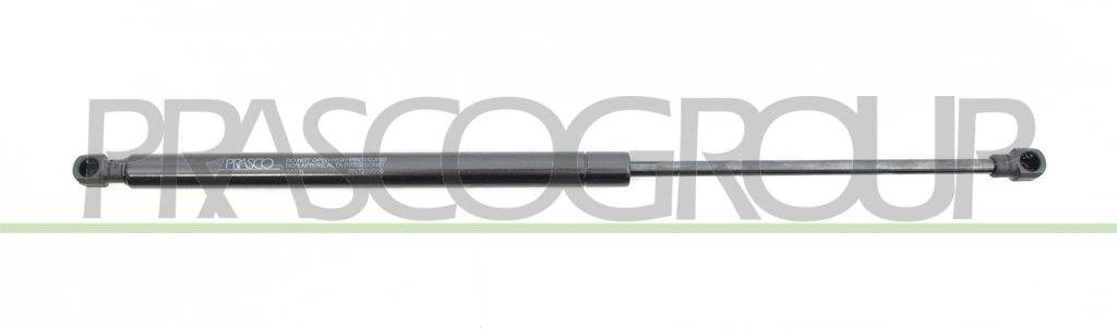 TAILGATE GAS SPRING RIGHT/LEFT - 510 N - L 473 mm - S 184 mm - Ø 18 mm - Ø 8 mm