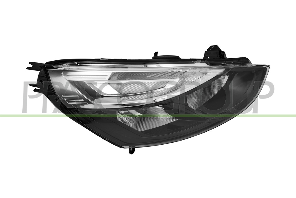 PROIETTORE DESTRO H1+H7-ELETTRICO-SENZA MOTORE-NERO
